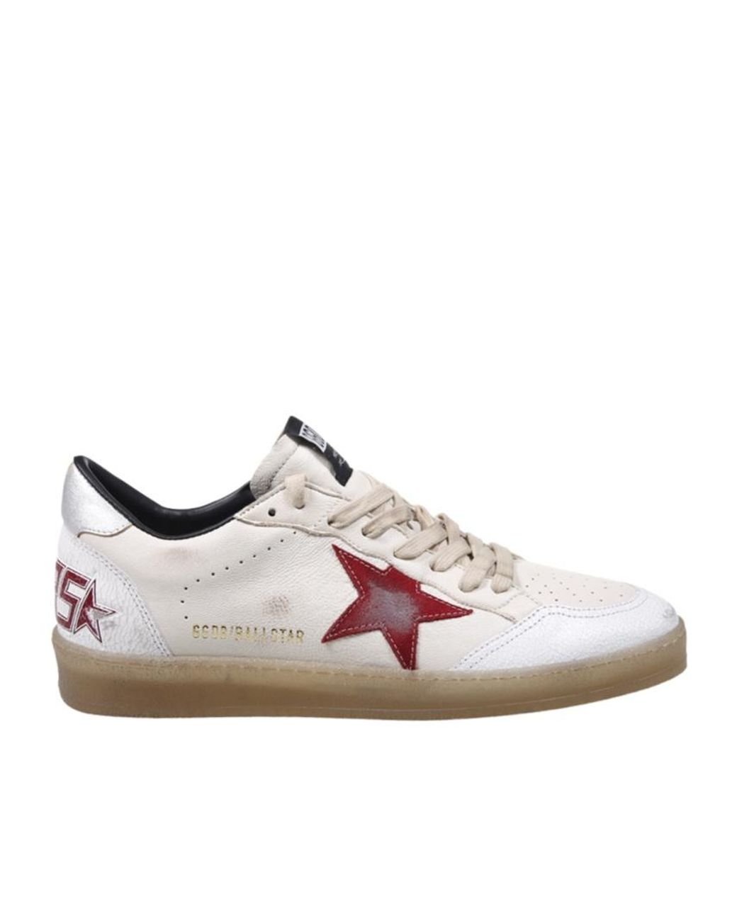 Golden Goose Deluxe Brand Pink Ballstar Low-Top Sneakers for men