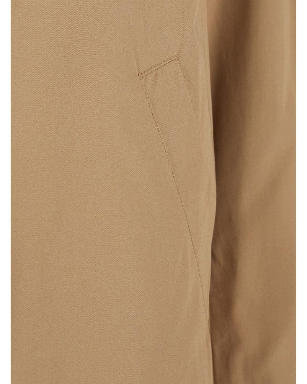 Herno Natural Reversible Dean Hooded Button Jacket