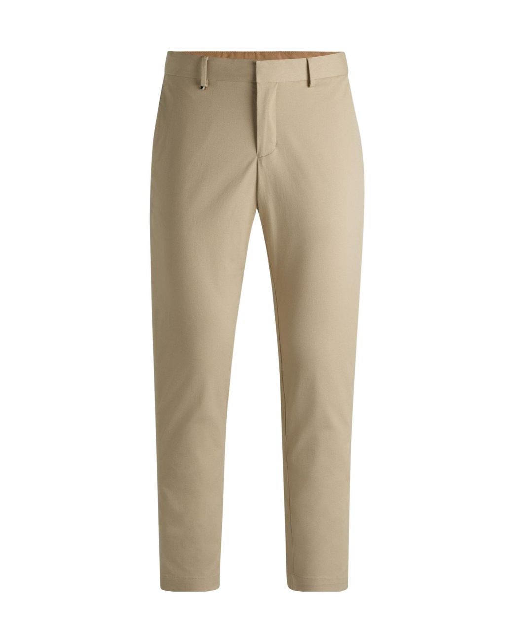 Boss Natural Minimalist And Versatile Trousers for men