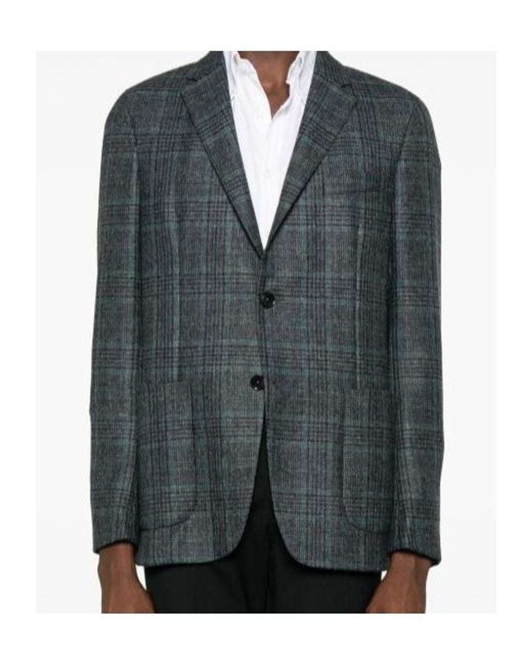 Zegna Gray Casual Jacket for men