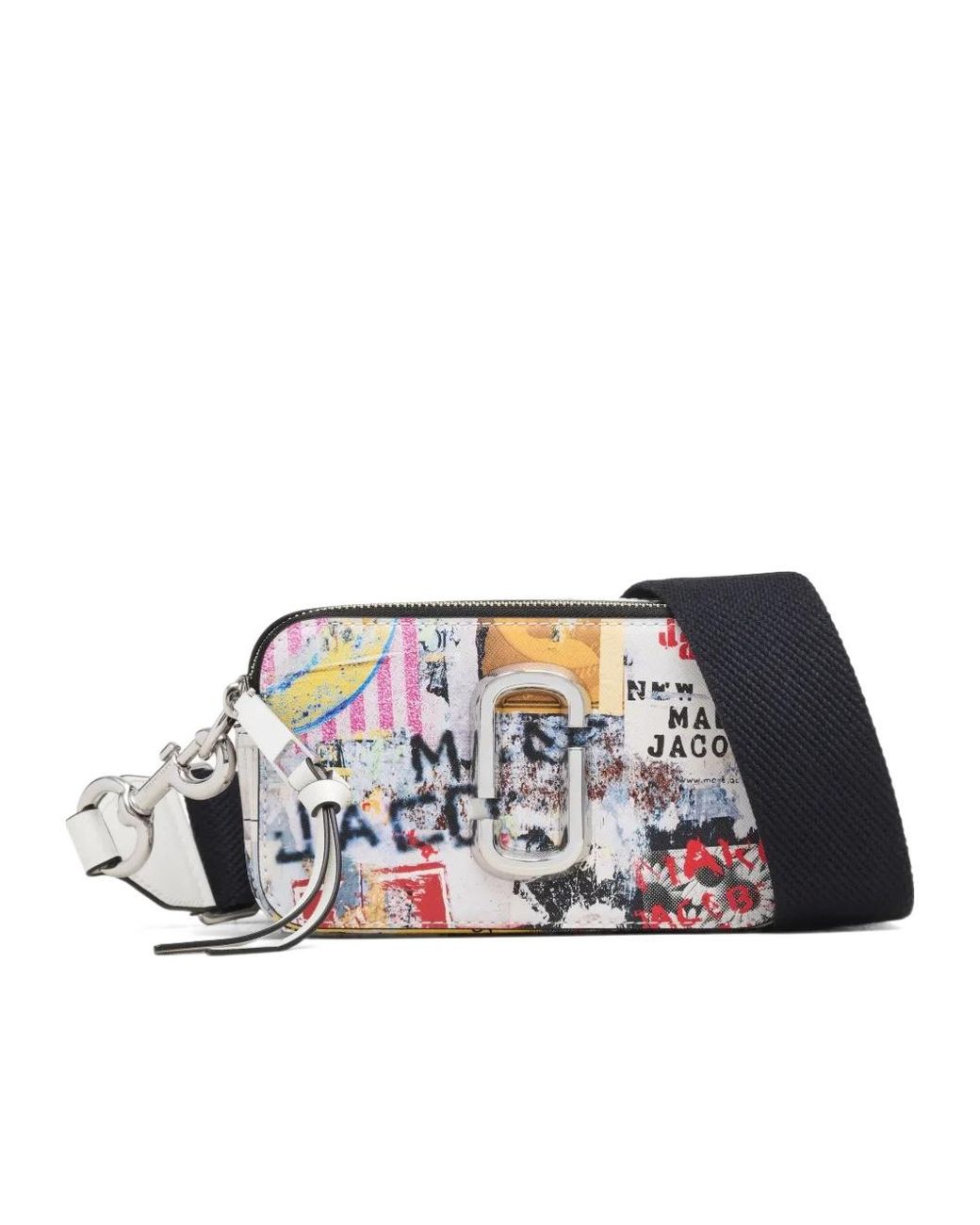 Marc Jacobs Blue The Pop Americana Snapshot Shoulder Bag