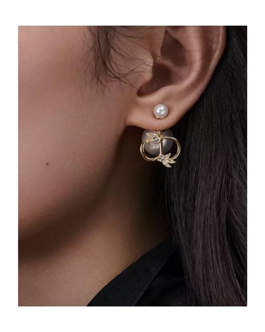 Dior Metallic Tribales Earrings