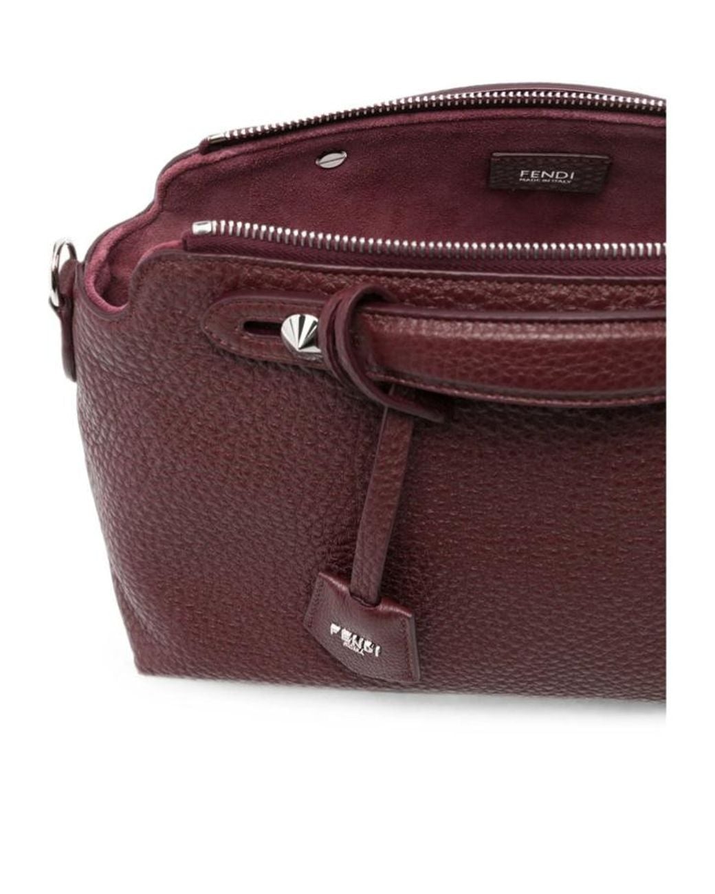 Fendi Purple By The Way Soft Medium Bag
