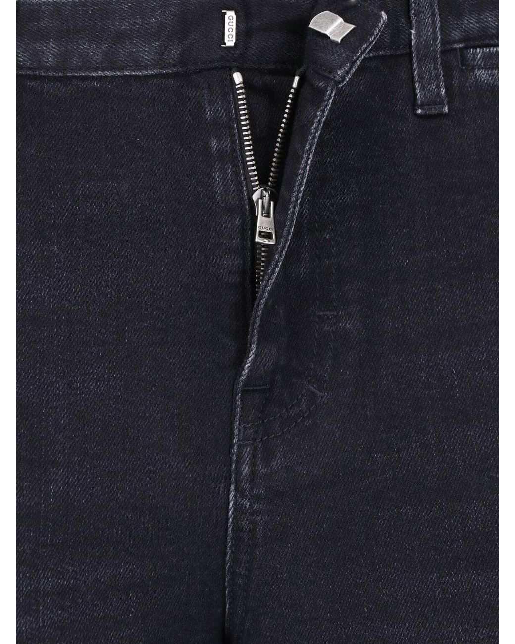 Gucci Black Low Straight Jeans