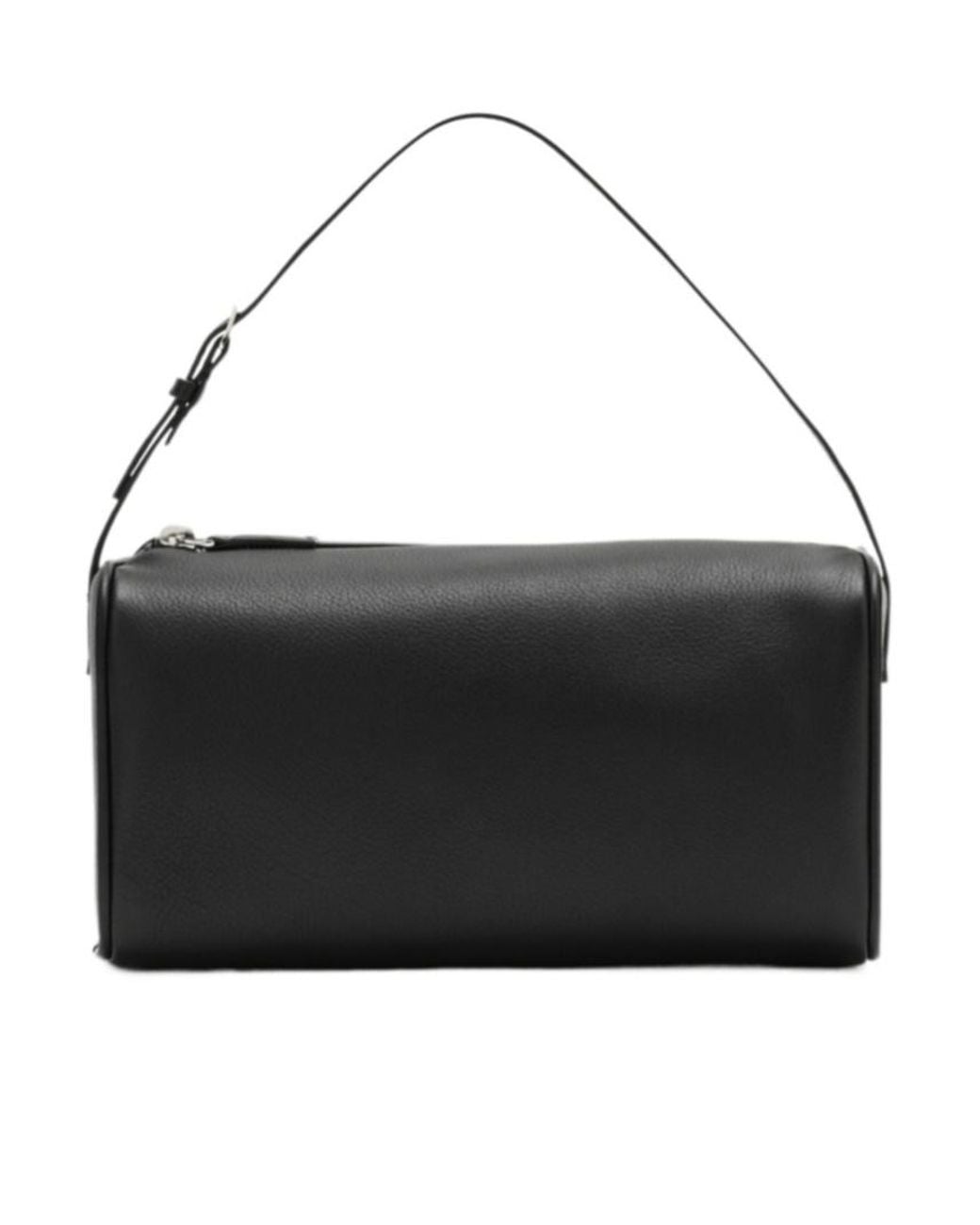 The Row Black 90's Top Handle Bag