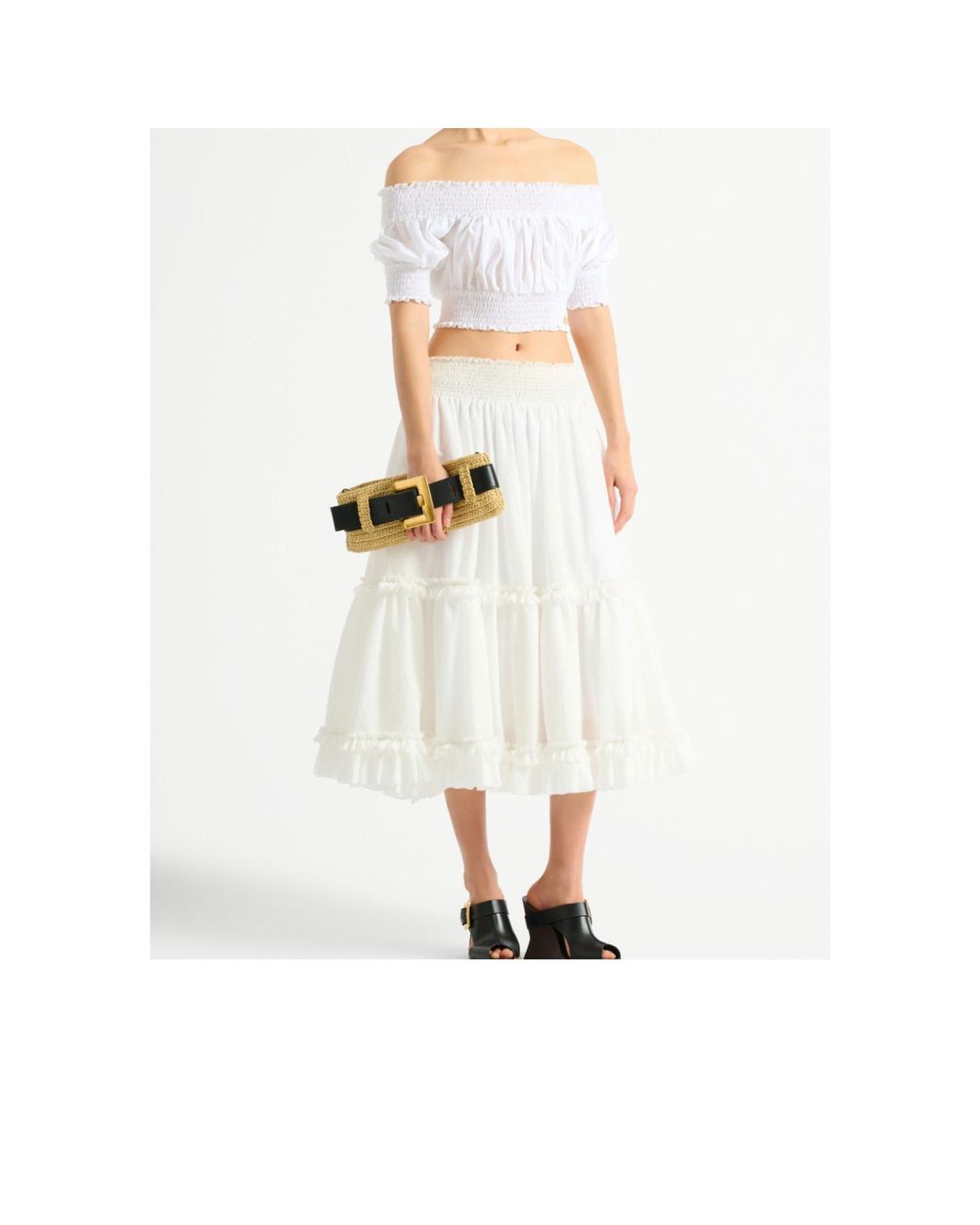 Balmain Metallic Anthem Clutch Bag
