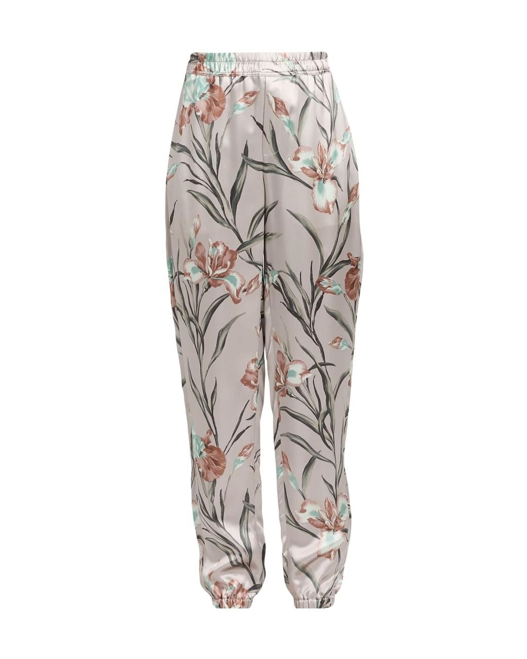 Saint Laurent Gray Tapered Trousers