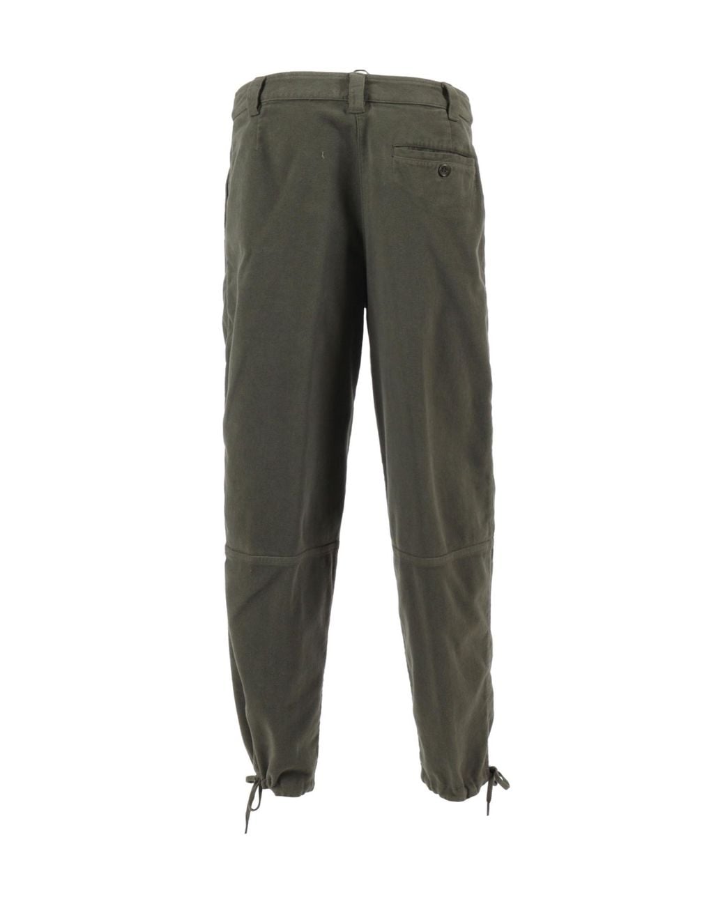 Aspesi Gray Drawstring Cargo Patns