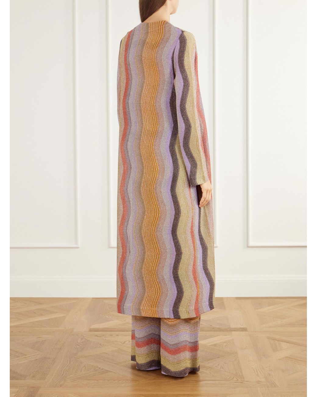 Missoni Multicolor Shawl-Collar Cardigan