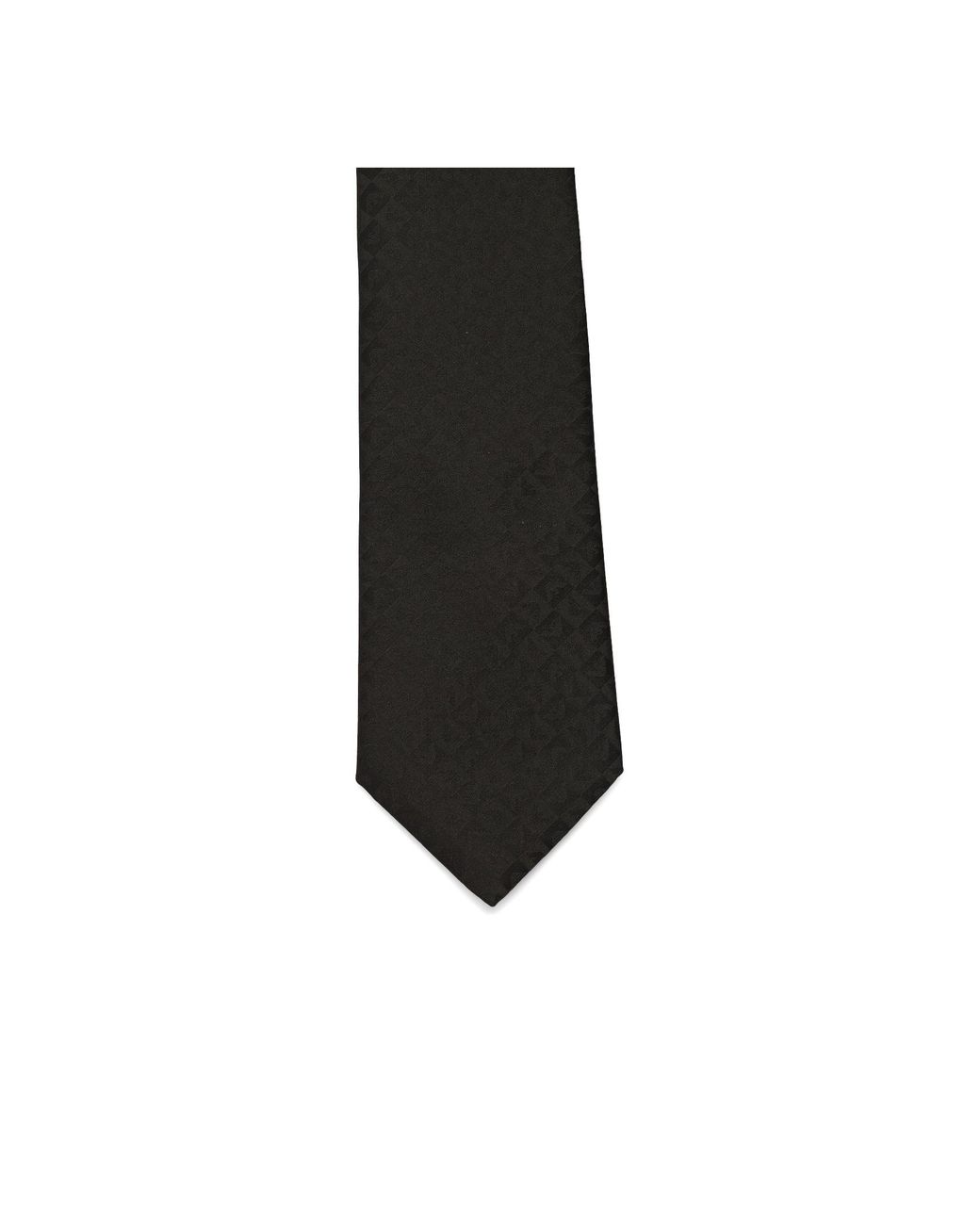 Emporio Armani Blue Jacquard Pattern Pointed Tip Tie for men