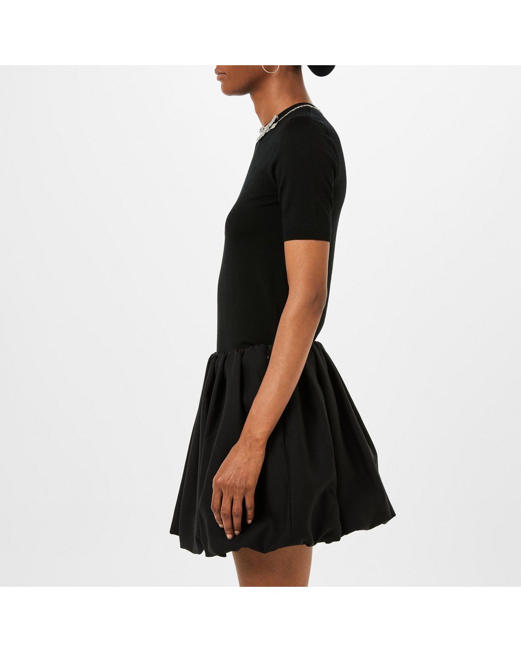 Valentino Black Fitted Short-Sleeved Shirts
