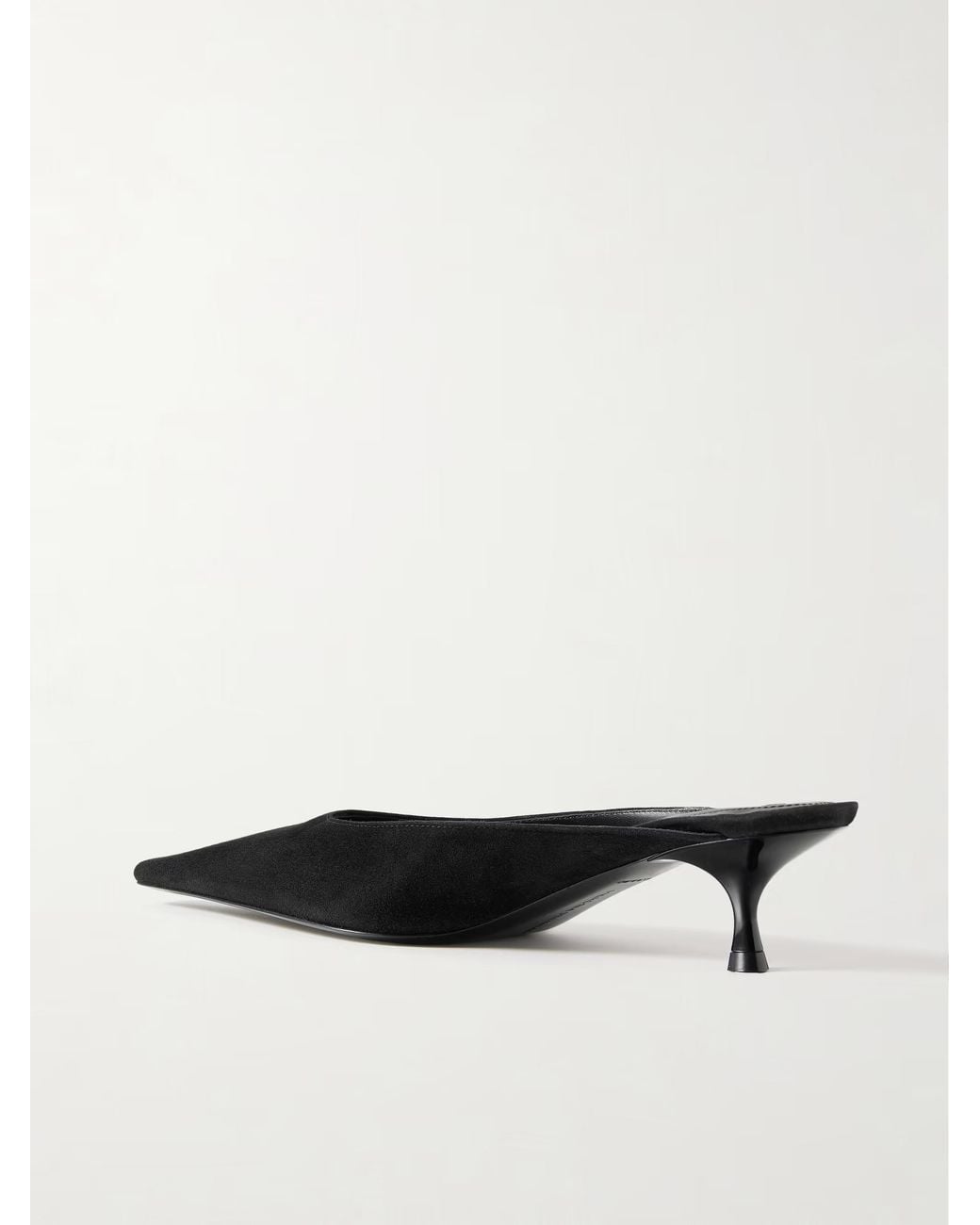 Victoria Beckham Black Sloan Mules