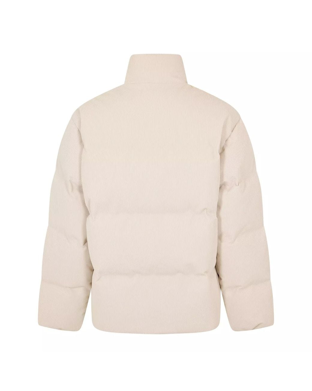 Palm Angels Natural Tree Logo Corduroy Down Short Puffer Jacket for men