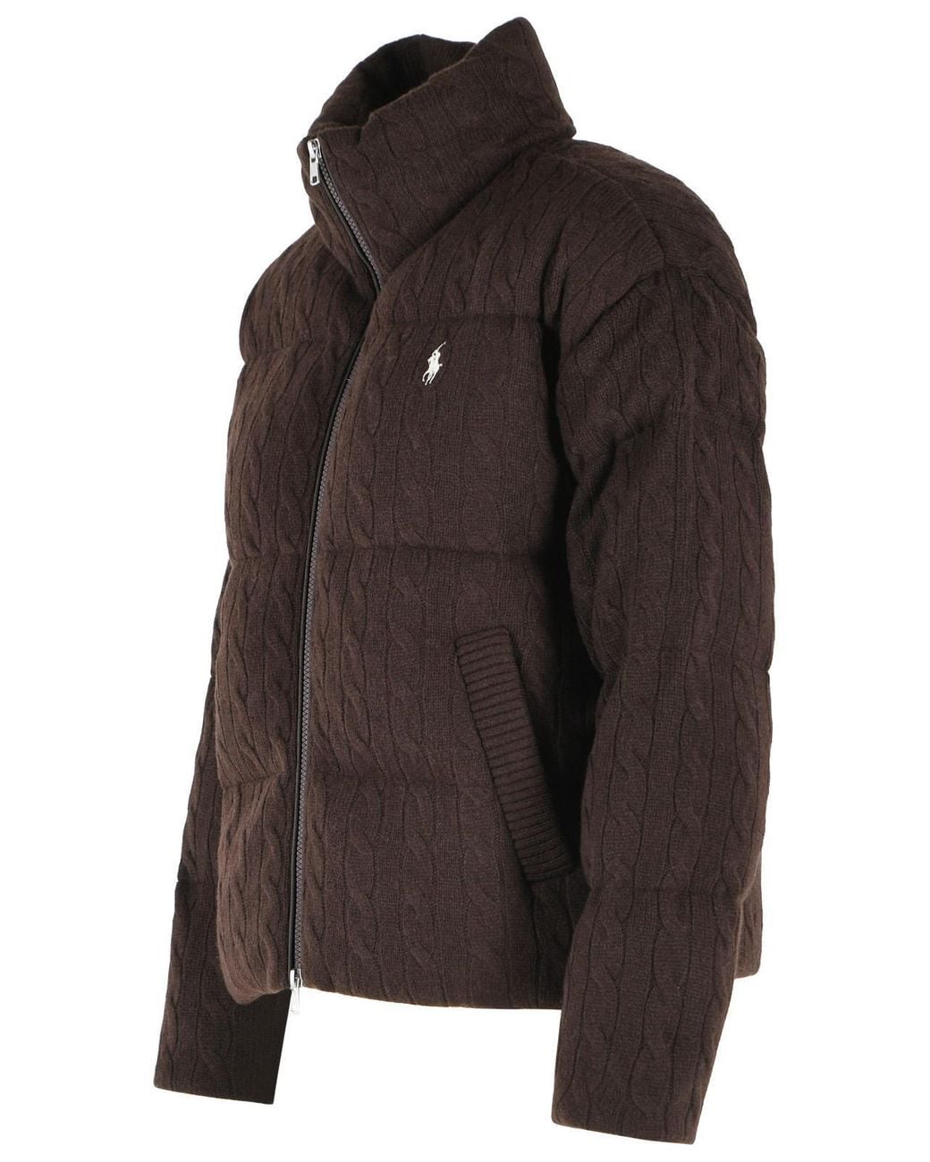 Polo Ralph Lauren Brown Quilted Padded Jacket