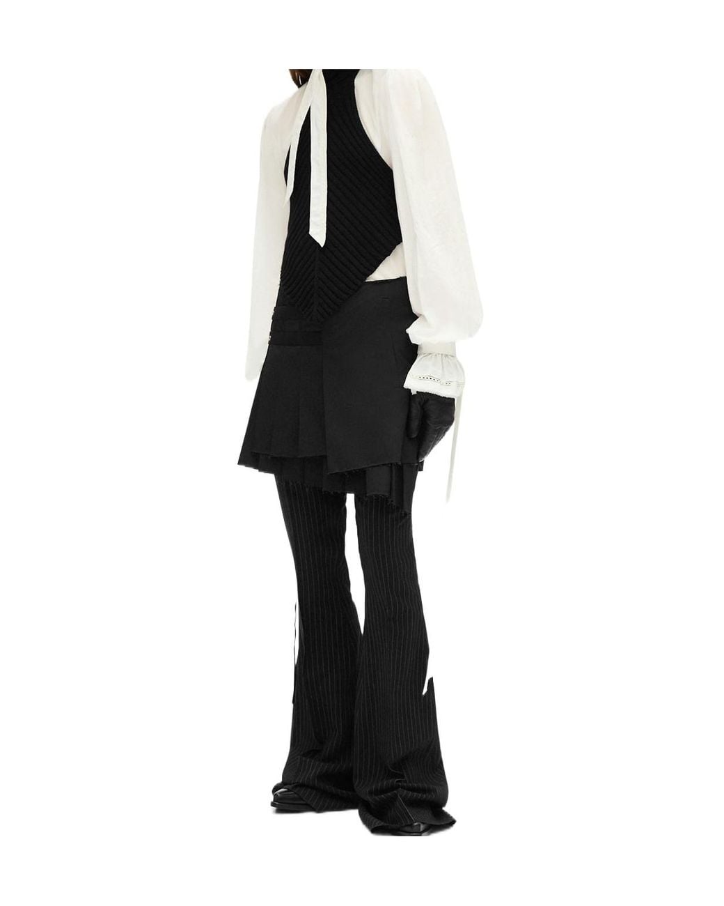 Ann Demeulemeester Black Tabea Mini Skirt