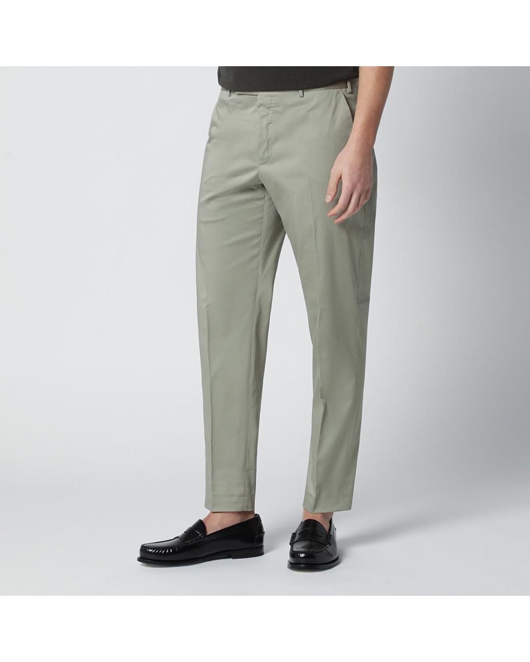 Pt Pantaloni Green Pt Torino Slim-Fit Pants for men