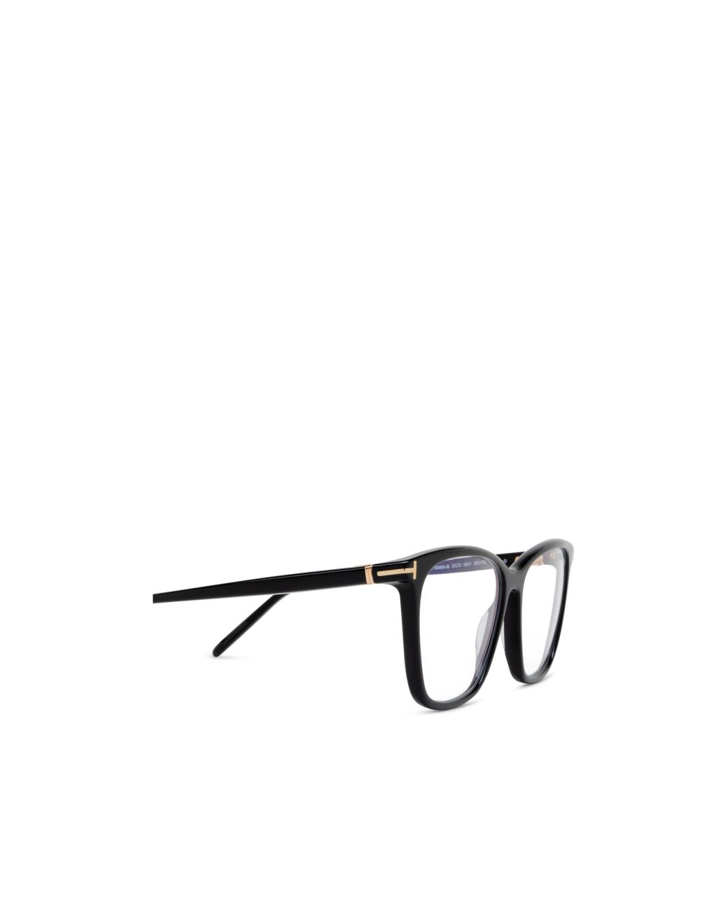 Tom Ford White Eyewear Square Frame Glasses