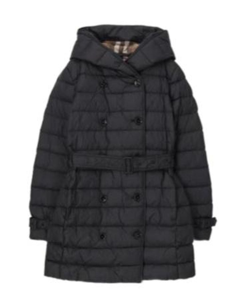 Burberry Black Long-Sleeved Down Jacket