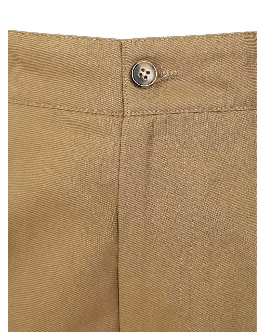 Dries Van Noten Natural Straight Leg Pants for men