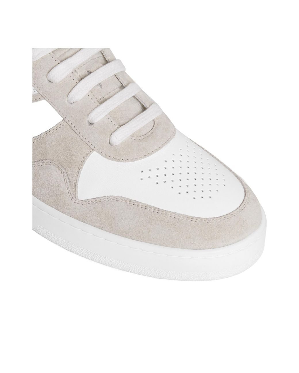 Céline White Trainer Low Lace-Up Sneaker for men