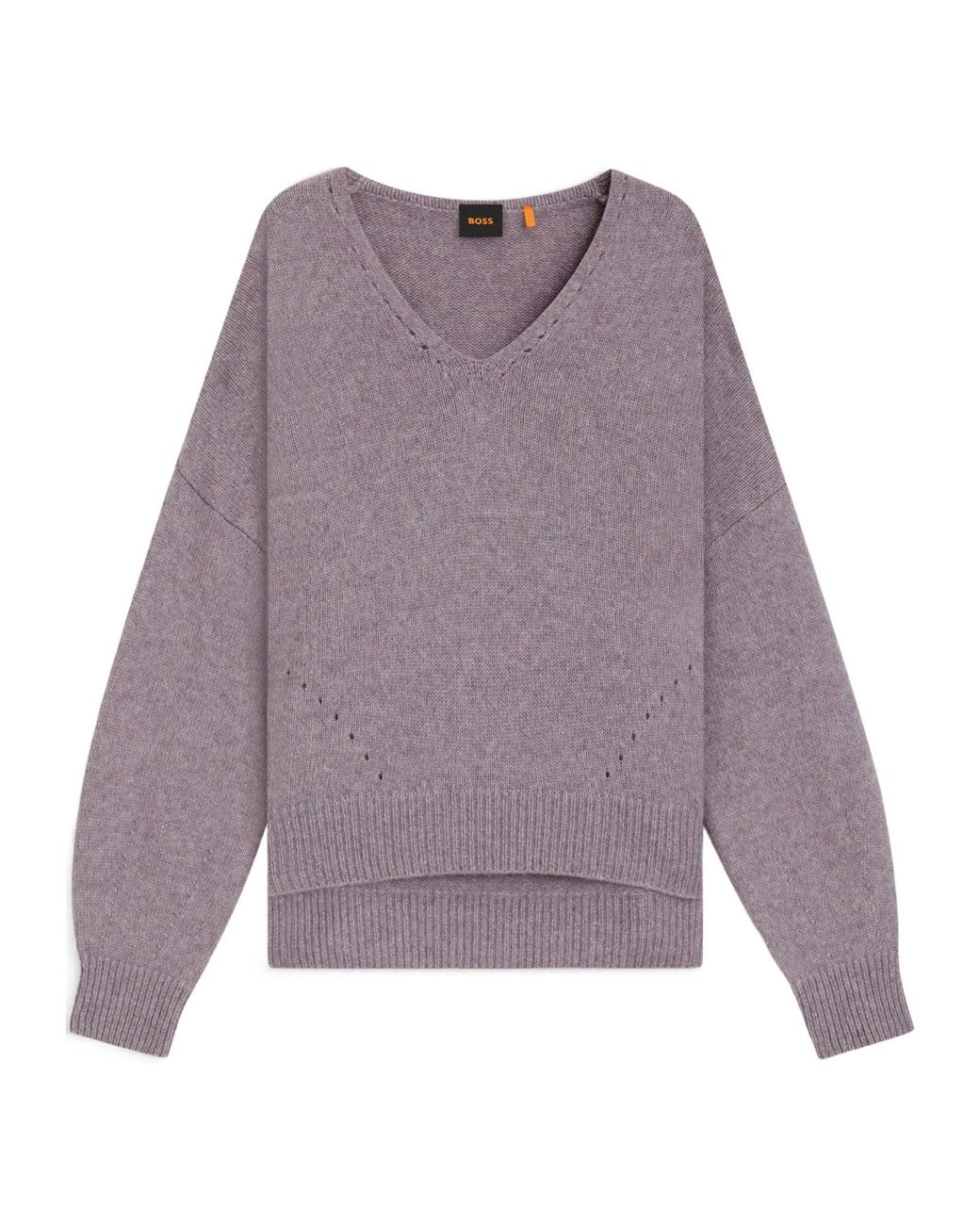 Boss Purple Fondyssa Jumper