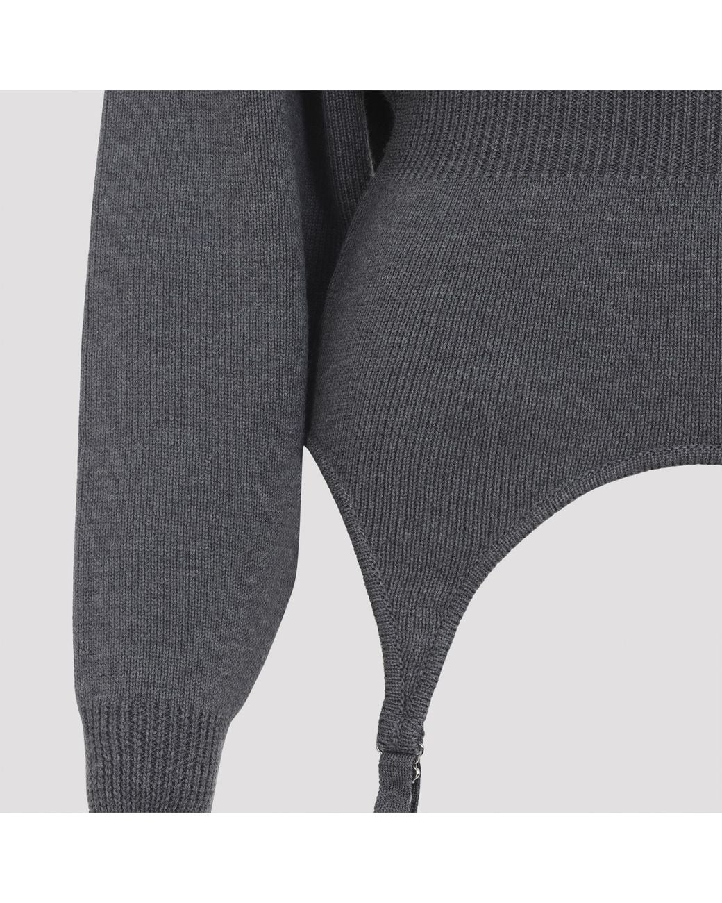 Jean Paul Gaultier Gray The Garter Jumper