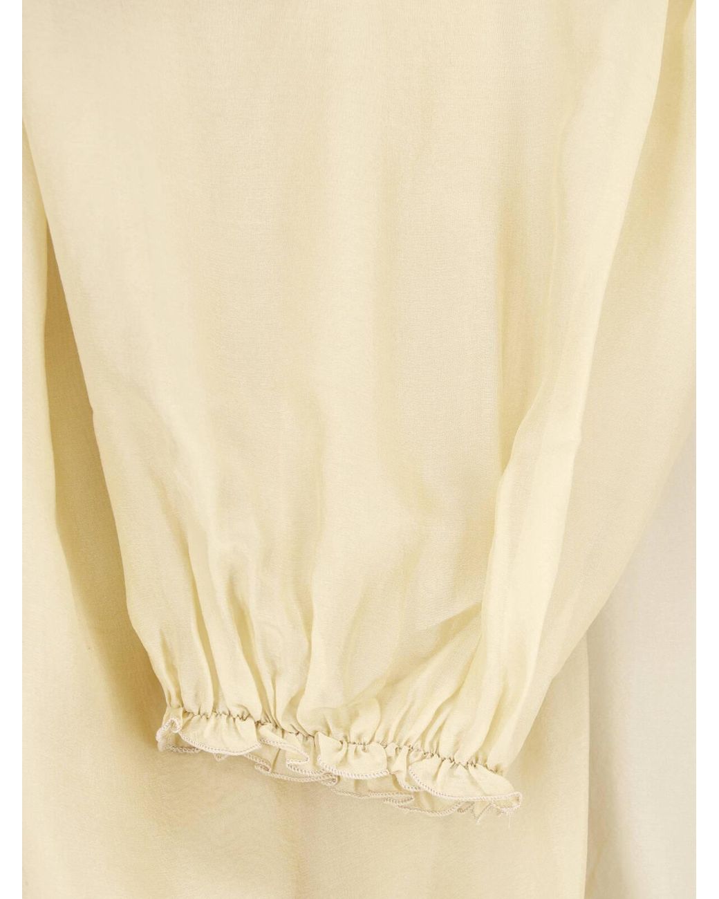 Paloma Wool Natural Elasticated Cuff Pants