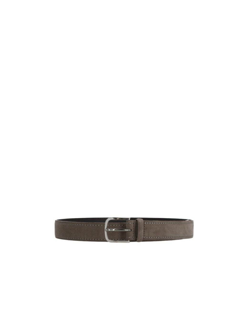 Orciani White Logo Belt for men