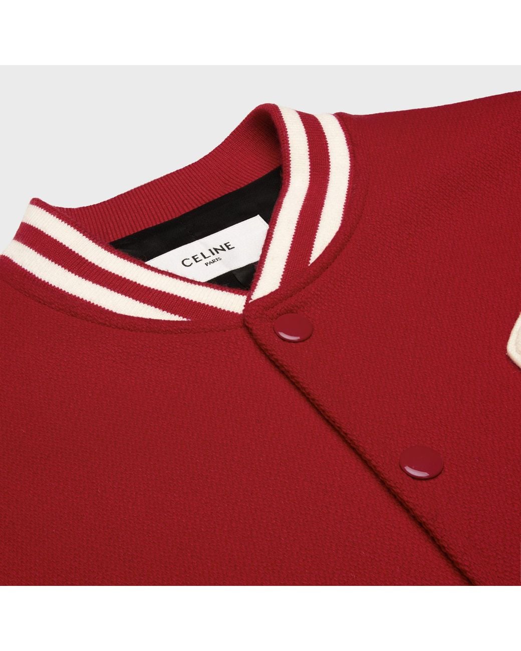 Céline Red Jackson Teddy Jacket for men