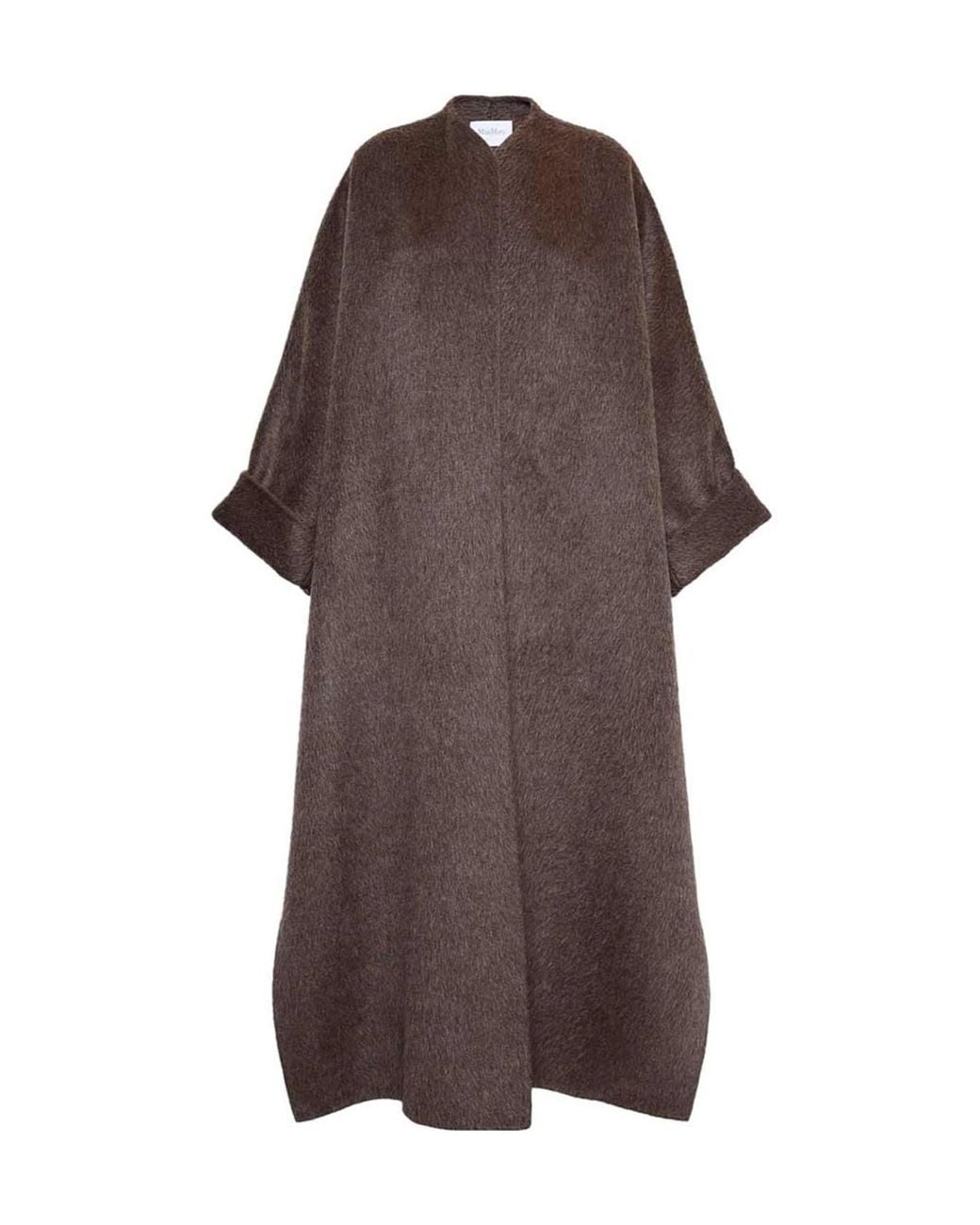 Max Mara Brown Long-Sleeved Coat