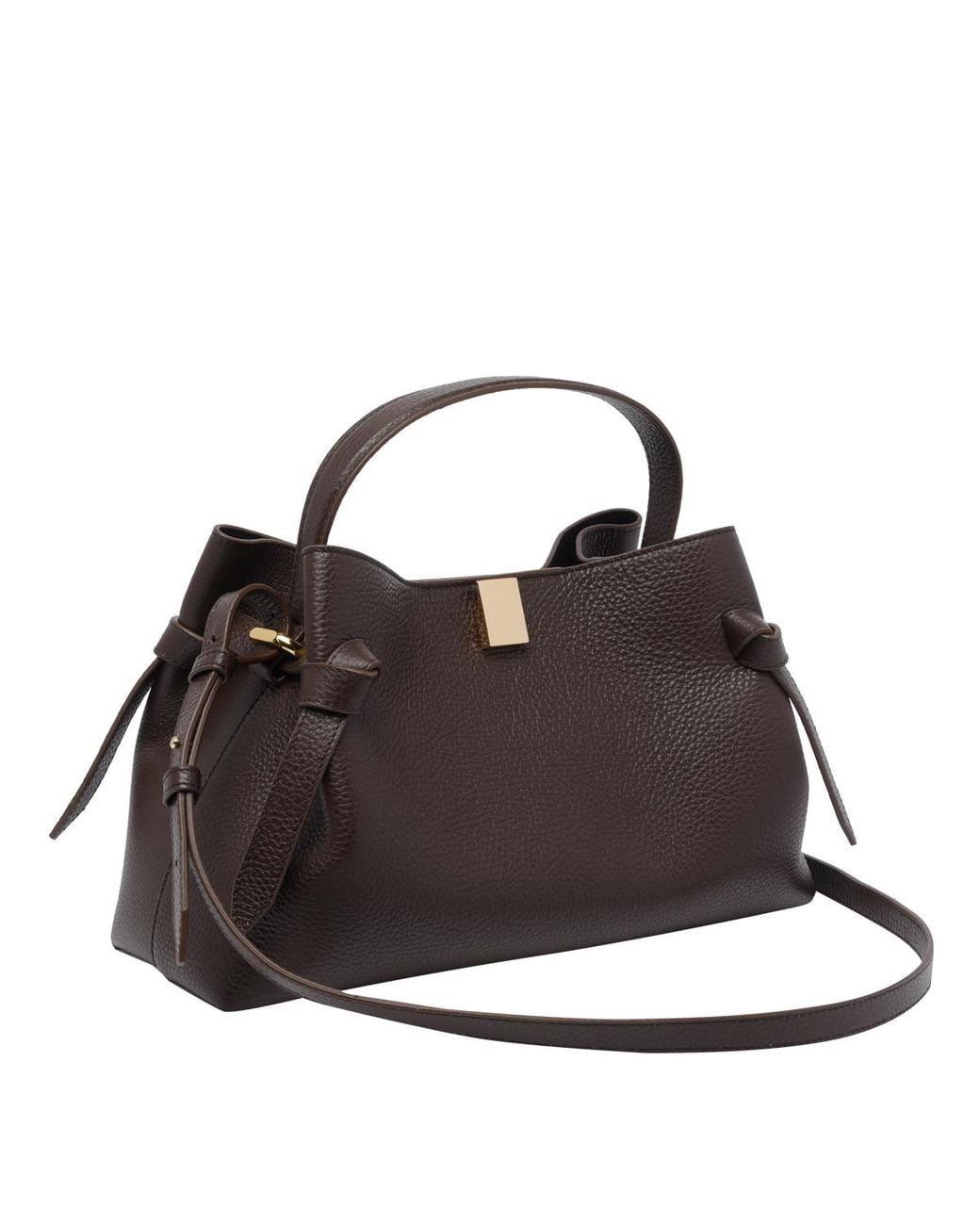 Yuzefi Black Gyoza Top Handle Bag