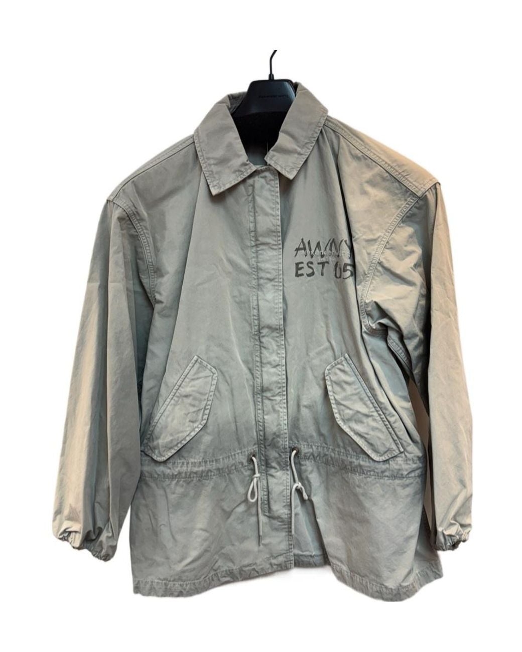 Alexander Wang Gray Long Sleeve Shirt