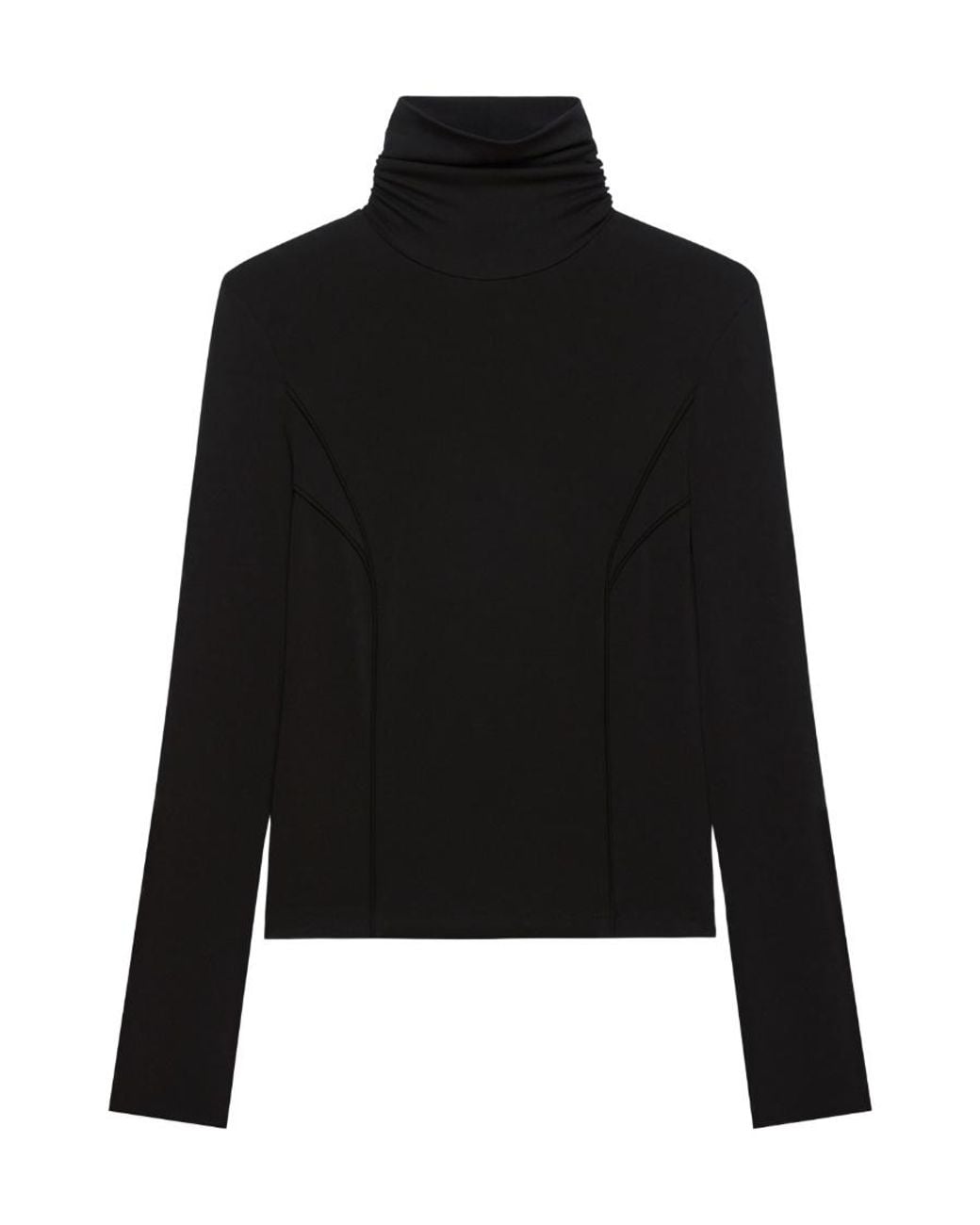 Givenchy Black Turtleneck Knit Jumper