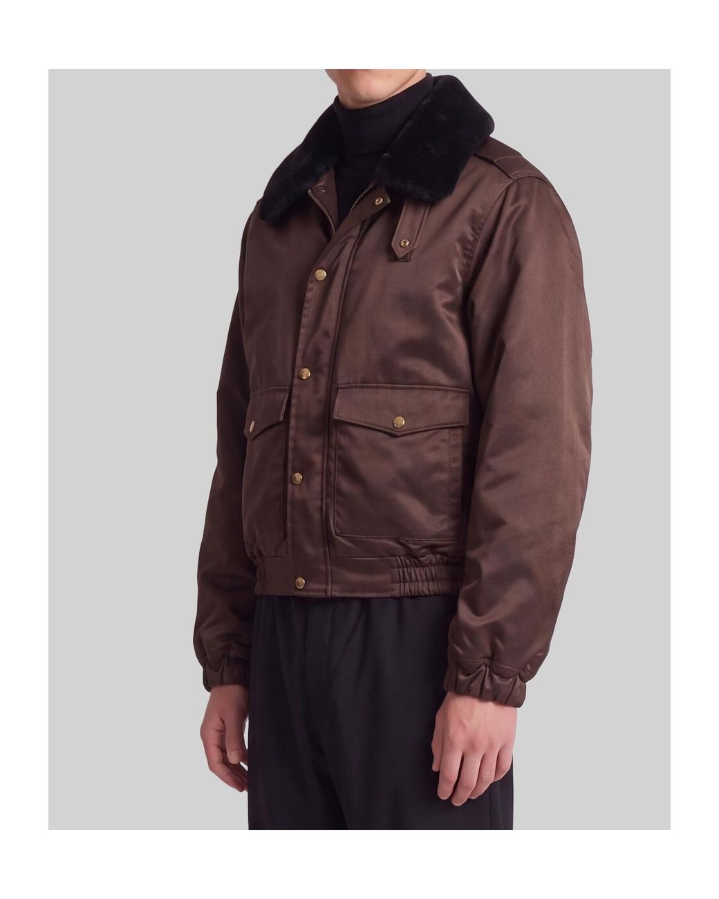 Willy Chavarria Purple Long-Sleeve Casual Jacket for men
