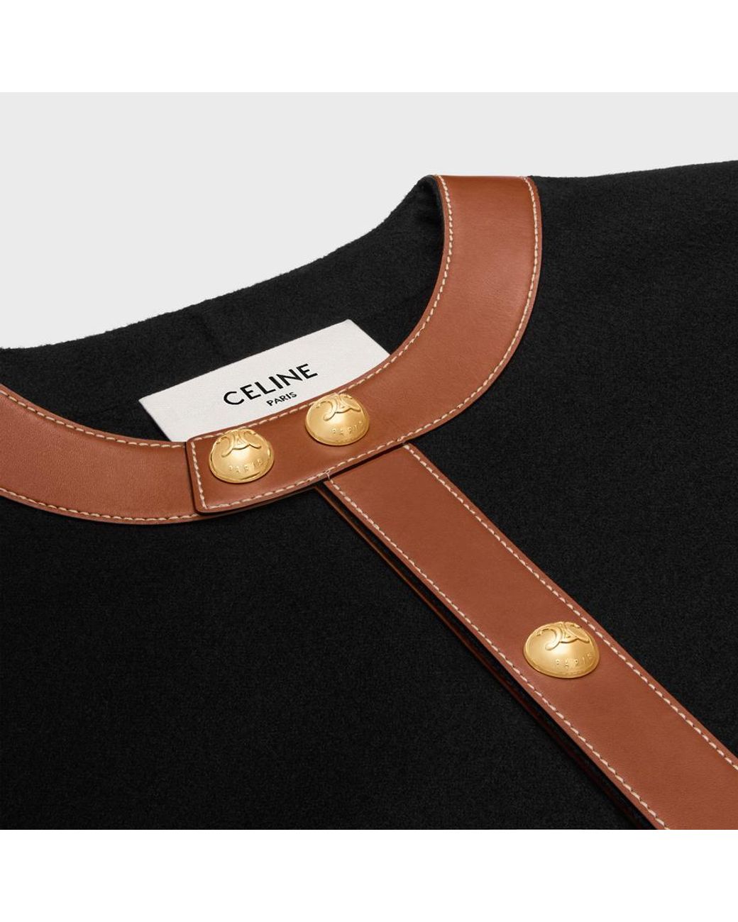 Céline Black Cardigan Jacket