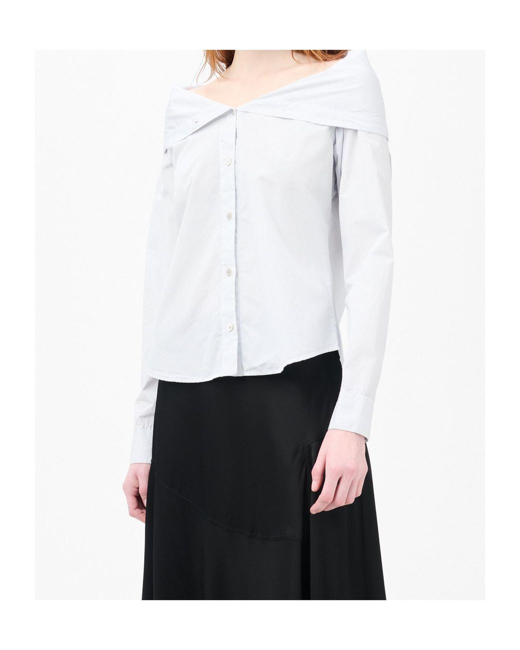 Our Legacy White Kaonashi Embroidered Shirt
