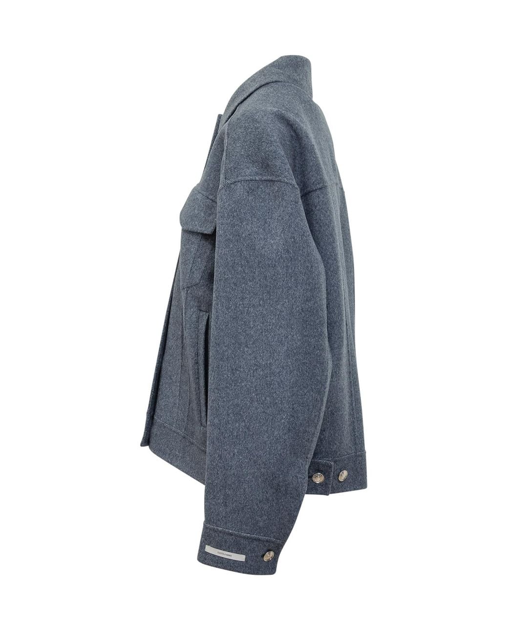 Sportmax Blue Celso Button-Up Jacket