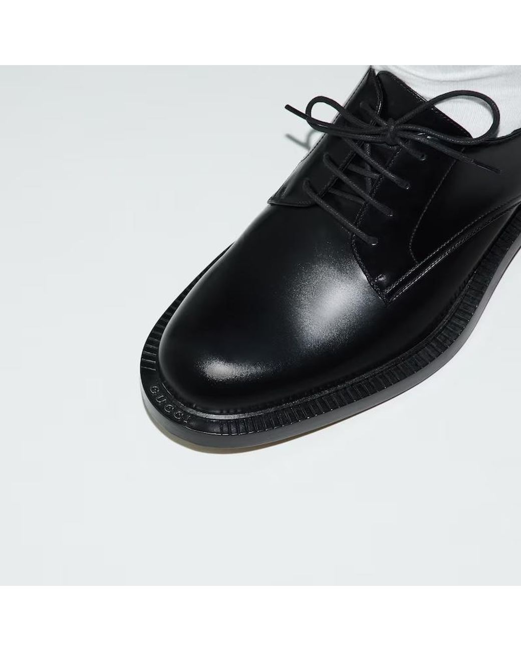 Gucci Lace-Up Shoe in Black for Men | Lyst