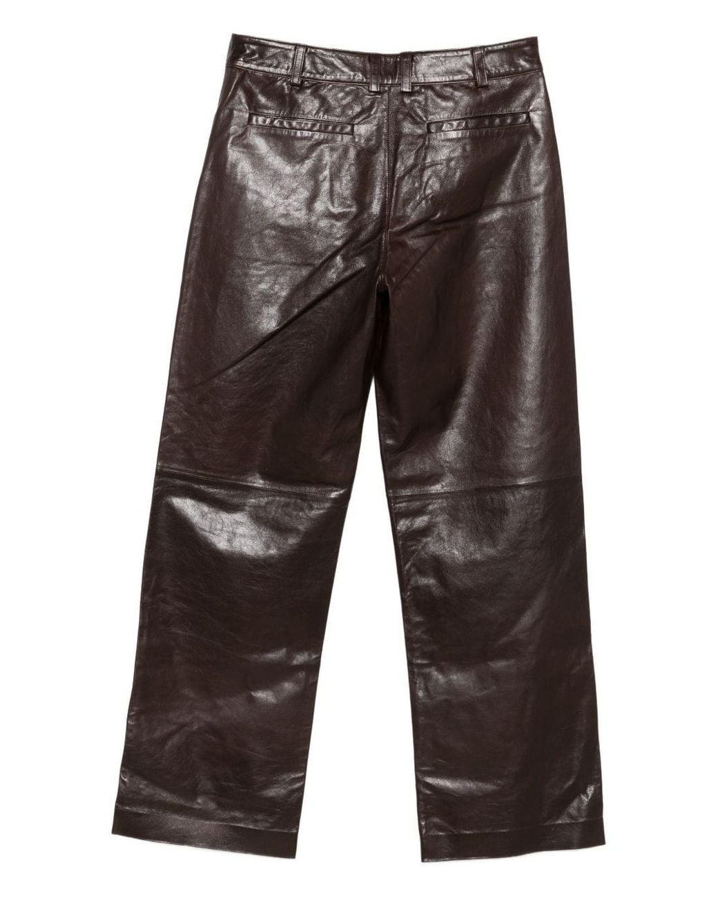 Entire studios Brown Belt-Loops Trousers for men