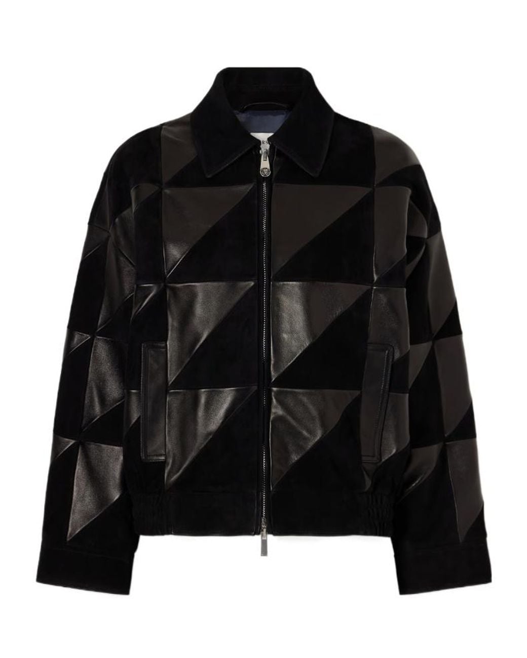 Versace Black Long-Sleeve Casual Jacket
