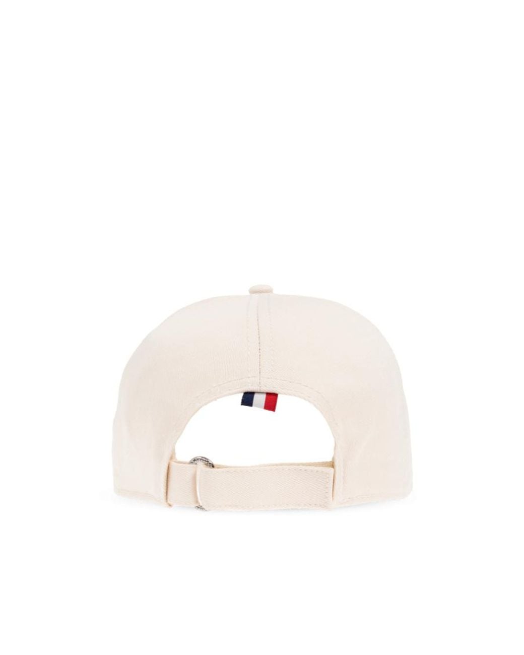 Moncler Natural Logo Embroidered Baseball Cap for men