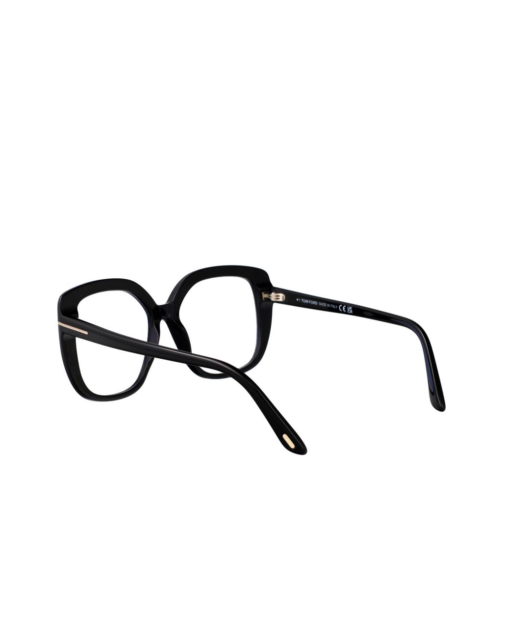 Tom Ford Black Eyewear Square Frame Glasses