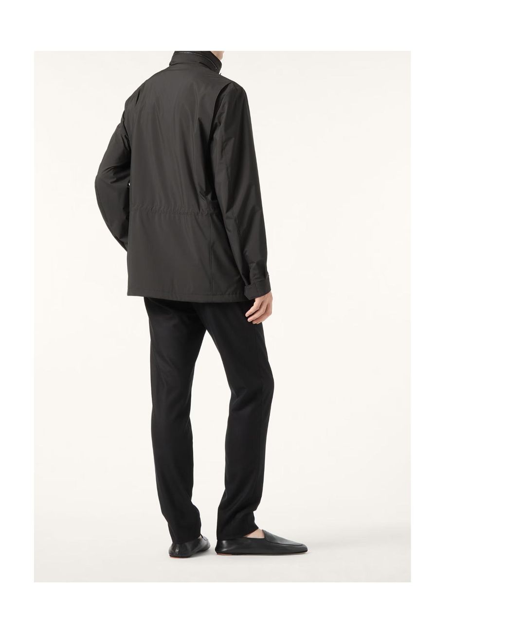 Loro Piana Gray Traveller Field Jacket for men