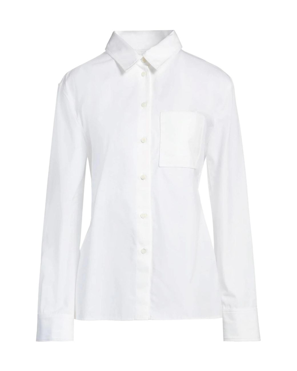 Jacquemus White Minimalist Long-Sleeve Shirt