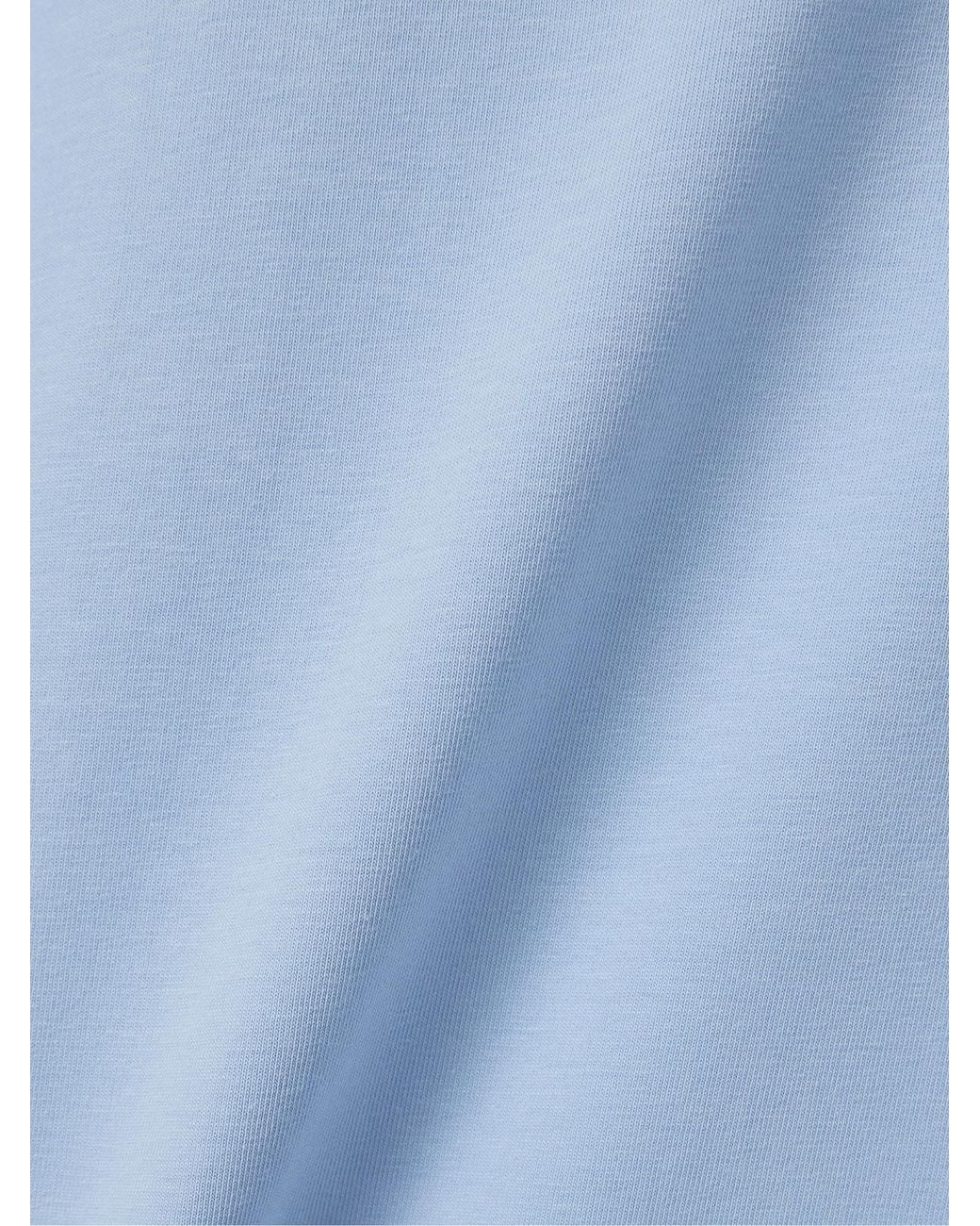 Proenza Schouler Blue Gathered Jersey Midi Dress