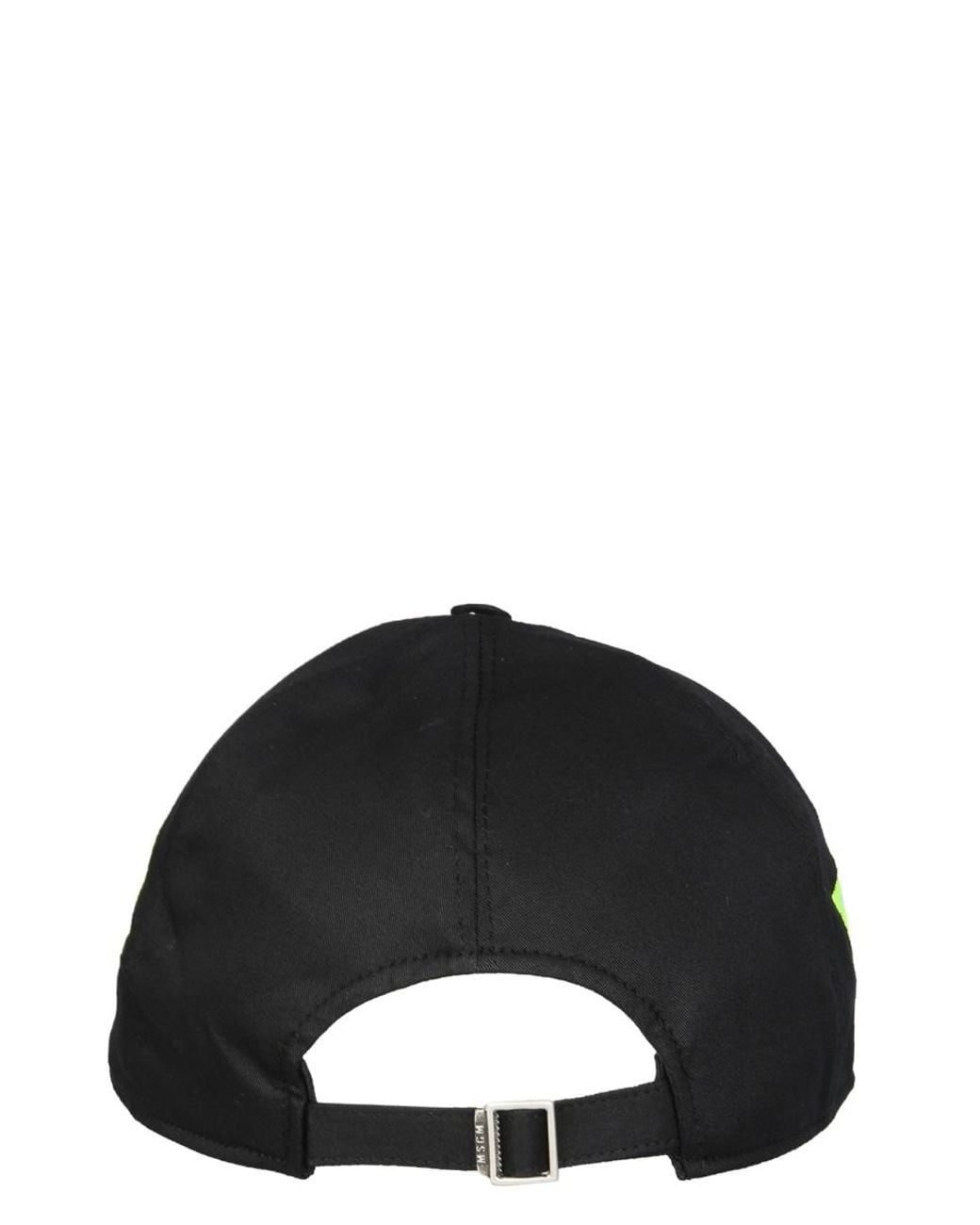 MSGM Green Logo-Print Cap for men