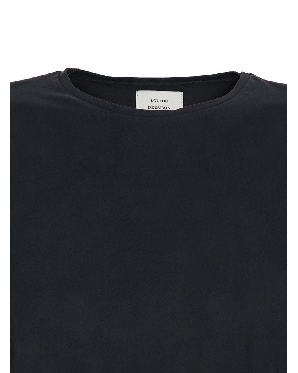 Loulou de Saison Black Osis Oversized T-Shirt