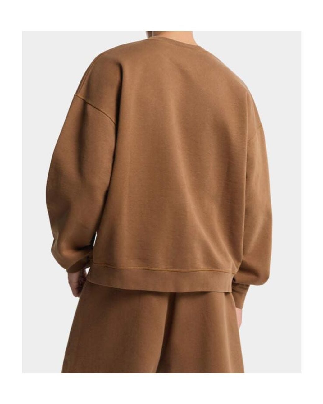 DSquared² Brown Logo Sweatshirt Cotton for men