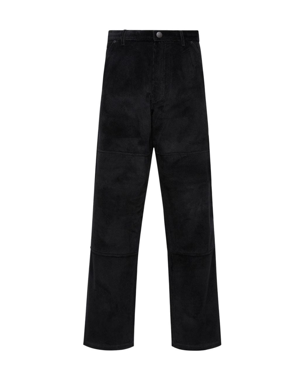 Moncler Black Corduroy Jogging Trousers for men