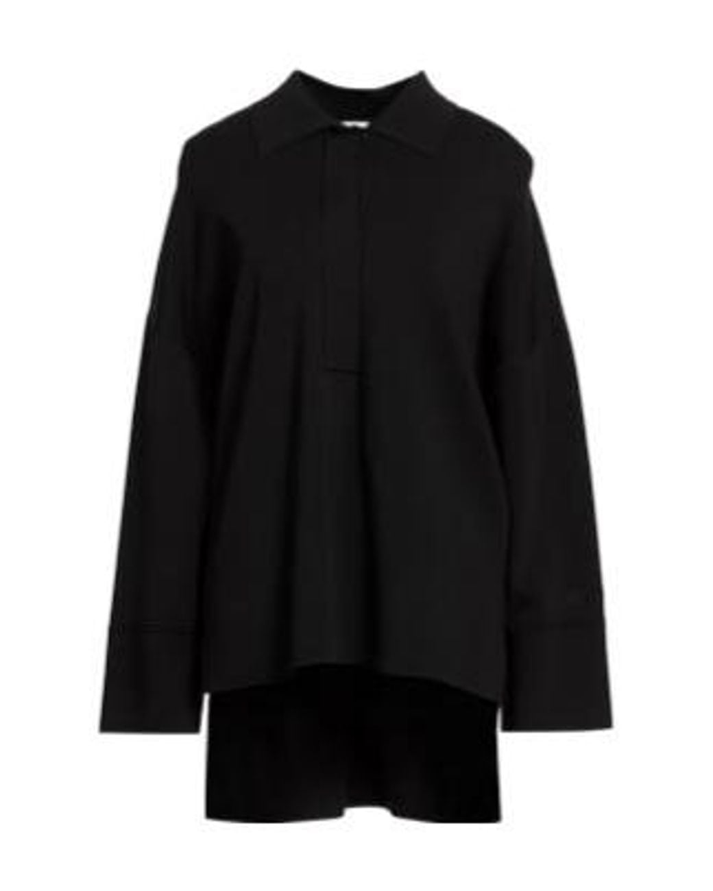 Max Mara Black Plain Colour Jumpers